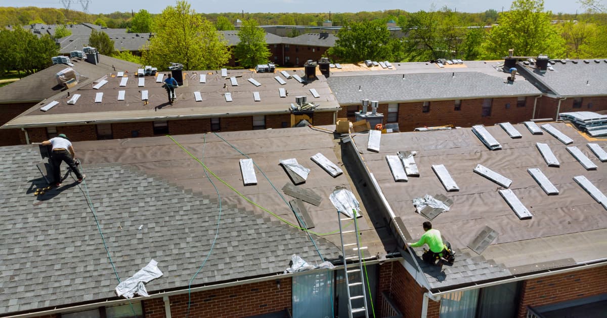 Image illustrating the urgency of roof repairs in Memphis, TN.